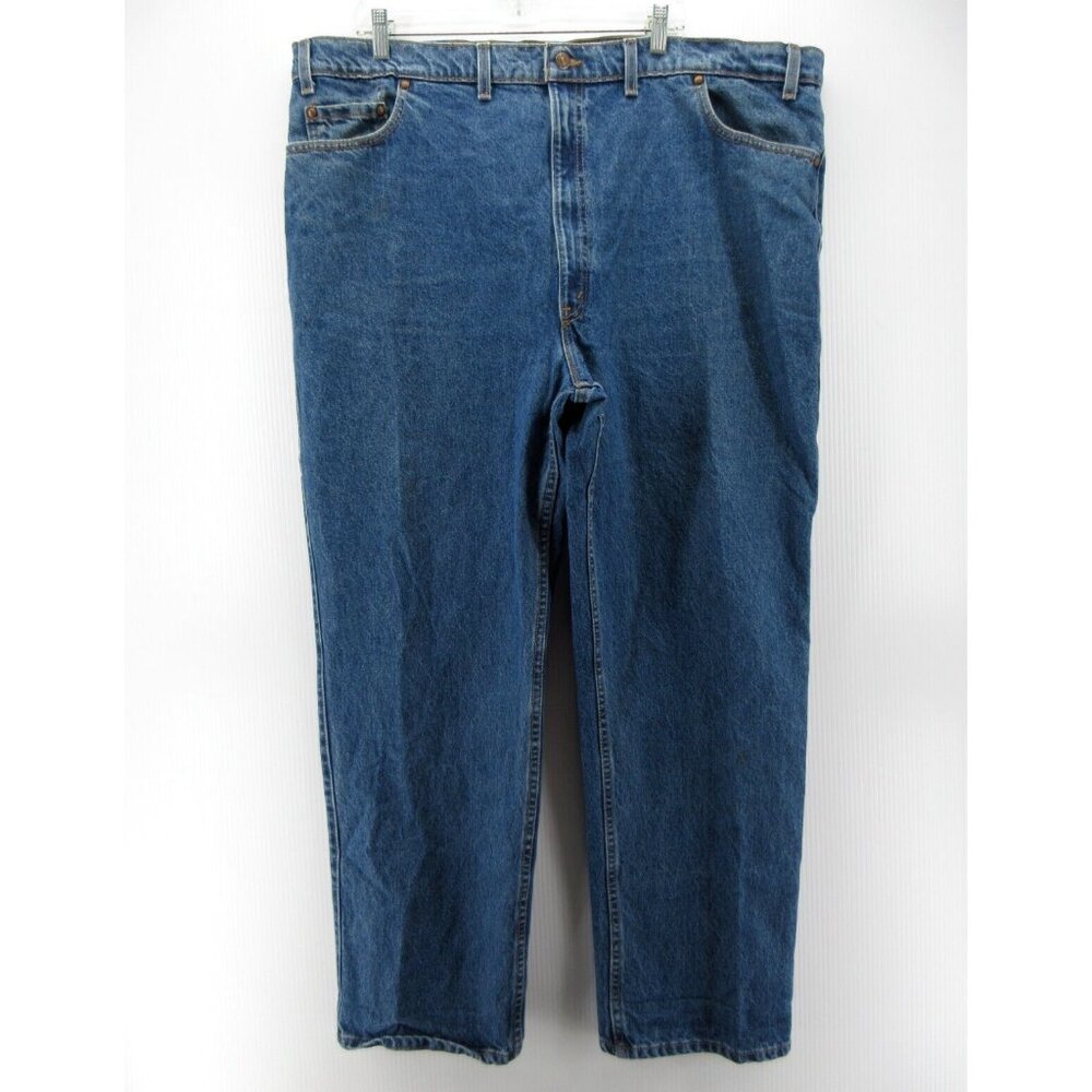 VINTAGE Levis 540 Jeans 48X30 (Actual 44) Relaxed Fit 80s Orange Tab *